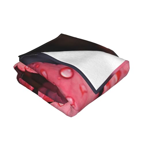 Couverture micro polaire Red Leaf durable et confortable 152x203cm - 8