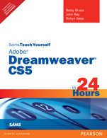 Sams Teach Yourself Adobe Dreamweaver Cs5 In 24 Hours 8131762017 Book Cover