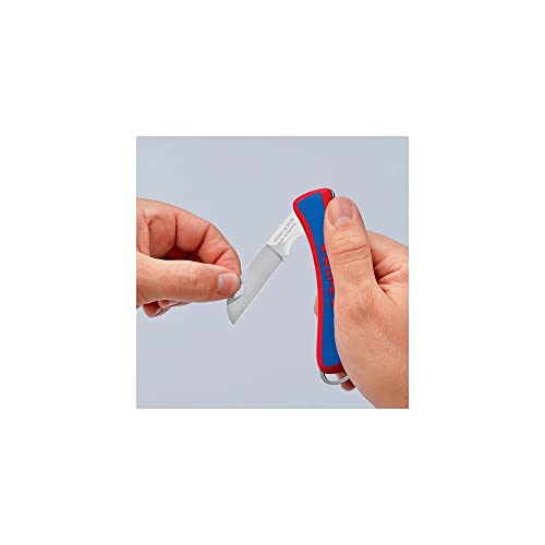 knipex couteau pliant d'électricien 120 mm 16 20 50 sb