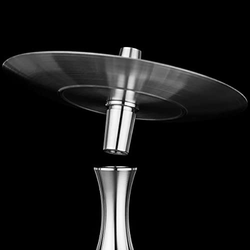 Mini Brodator 320 Eagle - Clear Shiny | Edelstahl Shisha Made in Germany – Bild 6