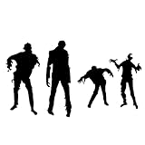 Papel tapiz decorativo para bar, cocina, sala de estar, comedor, decoración extraíble, murales creativos, papel pintado de Halloween, calcomanía de pared grande (B, talla única)