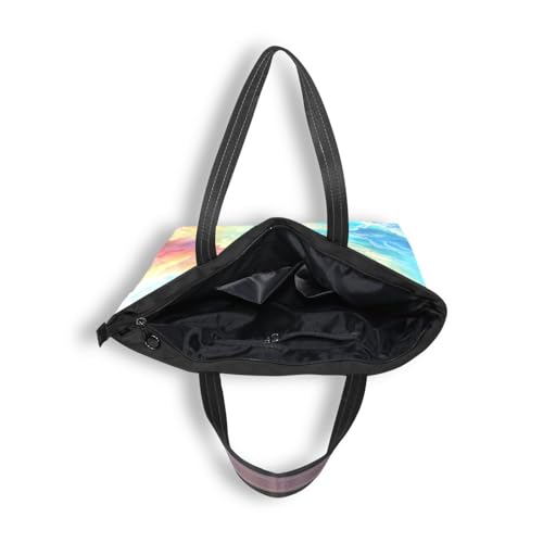 Image of Women Tote Bag, Large Shoulder Hobo Bags Casual Handbags Big Capacity Shopping Work Bag for Vacation, 5
