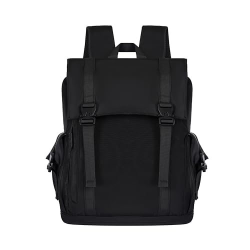 Image of NERTZ Backpack 15.6 Inch | Water-Resistant, Anti-Theft | Lightweight Business & Travel Backpack with Laptop Compartment, Multiple Pockets & Luggage Strap | Office,College & Daily Commute