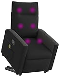 Inclinaison manuelle pour un repos personnalisé: Grâce à sa poignée latérale, ajustez facilement le dossier et le repose-pieds pour obtenir la position parfaite, de la position assise à la position allongée. Parfait pour lire, vous détendre ou regarder la télévision dans votre fauteuil relax.