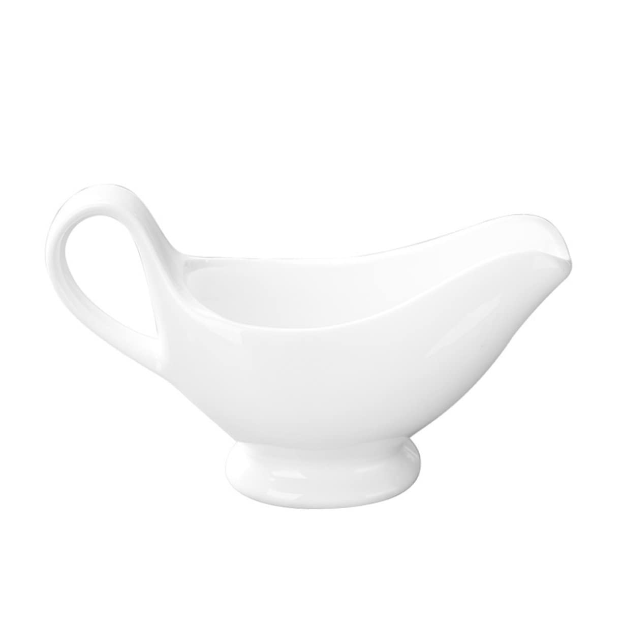 Ciieeo Sauce Cup Ceramic Sauce Boat Household Condiment Cup Gravy Boat Saucer