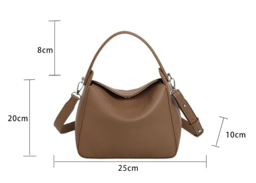 Vintage Crossbody Bags for Women PU Leather Shoulder Bag Top Handle Purse Ladies Handbags Tote Bag Hobo Bags 2025 7