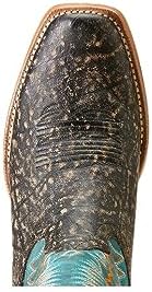 Ariat Men's Futurity Time Western Boot - Distressed Charcoal/Blue Glory, 12 Wide | Image 3