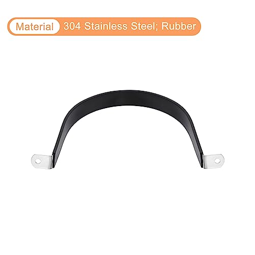 Collier serrage 150mm caoutchouc résistant pour stopper fuite et vibration