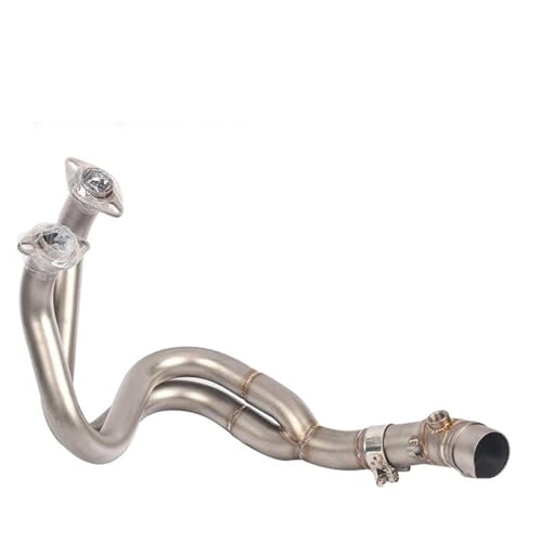 Silencieux echappement 51mm tube raccord avant pour moto Kawasaki Versys 650 2015-2023