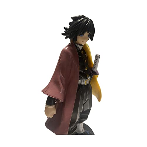 Boneco de anime Kamen Tanjiro Kamen Nidouzi My Wife Zenyi Butterfly Ninja Tomioka Kimetsu no Yaiba A