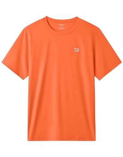 Image of G Gradual Men's Sun Protection Swim Shirt UPF 50+ Rash Guard Short Sleeve Quick Dry Water Hiking Workout Shirts for Men