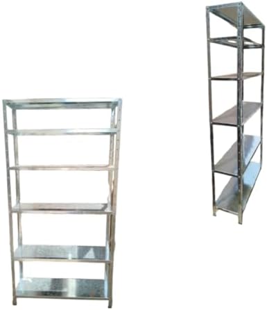 Estante Multiuso Aço GALVANIZADA Pintura Eletrostática 6 Pratelei...