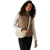 Finition hydrofuge durable Regatta Marizon Doudoune sans manches pour femme, moka, 46