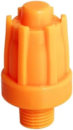 G1/4 external thread, nozzle made of ABS material, suitable for air compressor accessories, very suitable for dust removal and drying（yellow） (10Pcs)