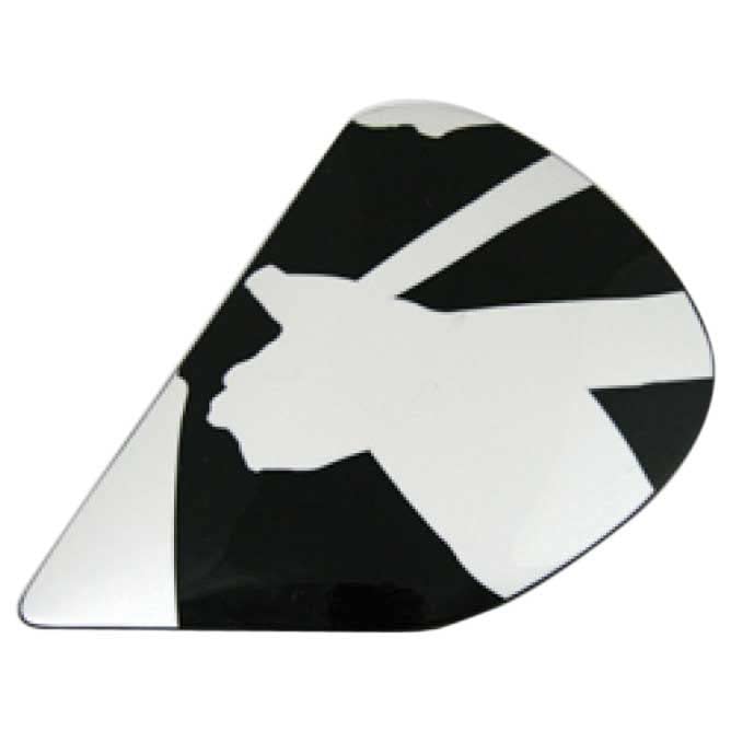 Platine ecran Arai SAJ Samurai Black pour casque integral