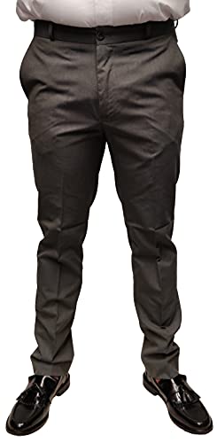 Relco Men`s Classic Retro Mod Sta Press Trousers (32, Tonic Green)