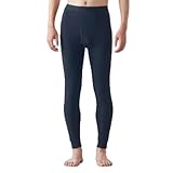 [ベルメゾン] タイツ メンズ 十分丈 前あき 綿混 あったかインナー ホットコット ブラック M