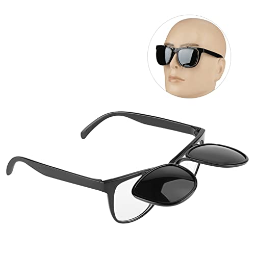 Image of Taidda Safety Goggles, Welding Flip Glasses Protection Flip Up Safety Goggles Laboratory Protect Glasses for Welding, Soldering, Torching, Brazing for Electric Welder Welding Auxiliary Worker
