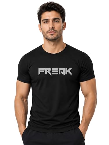 Image of 3Colours RGB Men's Gym Wear T-Shirt - Moisture-Wicking, Quick-Dry, Athletic Fit Workout Tee -Freak