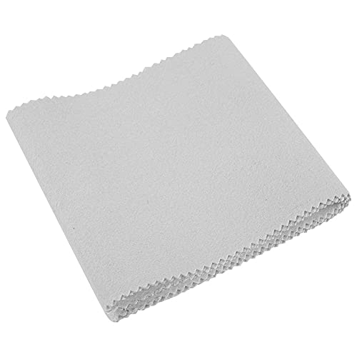 Pano de flanela para as teclas de piano, boa absorção de água, durável e resistente ao desgaste, par