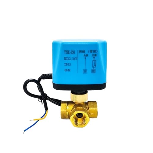 Interrupteur à bille laiton DC24V normalement ouvert 1/2 triple voie haute durabilité