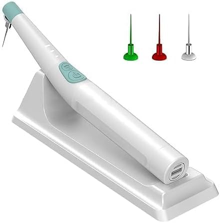 Equipo Dental Endo Irrigador, Activador Dental Endo Ultra Irrigador con 120 Puntas, Activador de Odontología Limpieza de Dientes Instrumento Dental Limpieza Endo
