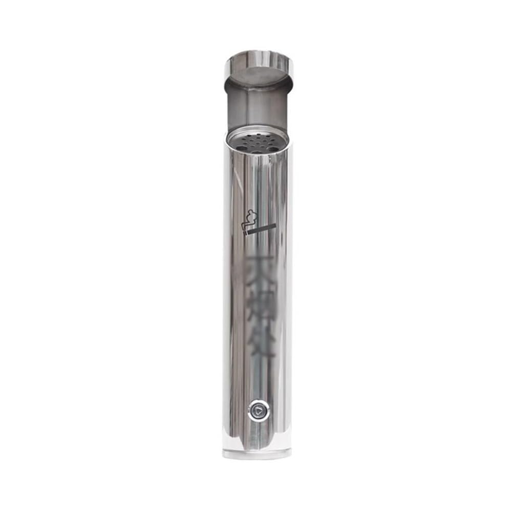 OWOHYG Ashtray Trash Can Smoking Area Ash Column Wall Mounted Rainproof Ashtray For Outside Pub Garden Outdoor Ashtrays For Cigarettes.