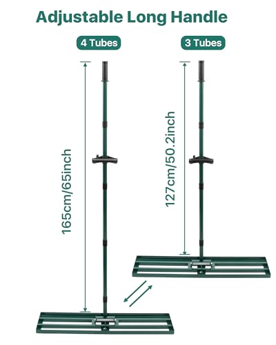 Rastrillo Nivelador de Césped 30x10'' Acero Inoxidable miniatura 4