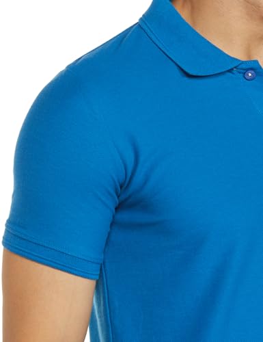 Image of Duke Stardust Men Half Sleeve Cotton T-Shirt (SD51 Bonnet Blue M)