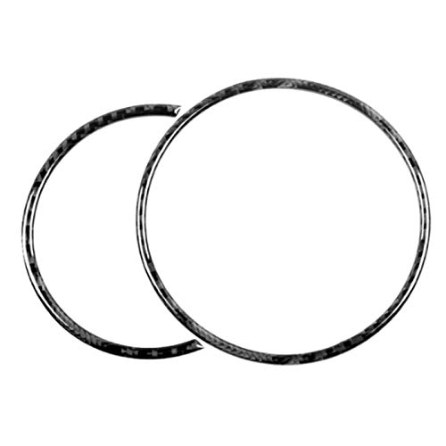 BMWMINIミニ適合品 メーター リング カーボン ステッカー F54 F55 F56 F57 F60 前期 後期 スピードメーター タコメーター リアルカーボン製 アクセサリー カスタム パーツ