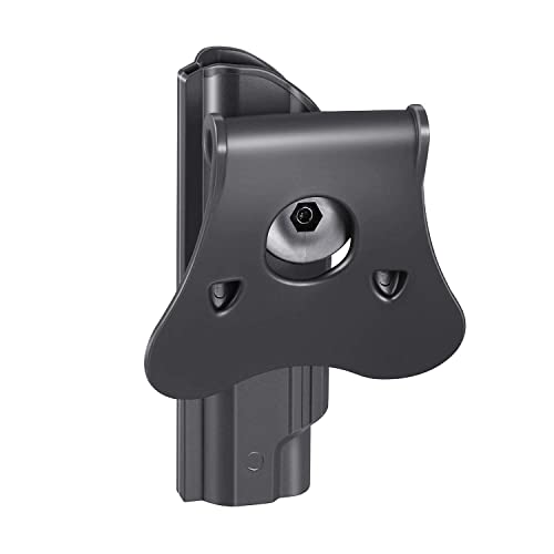 1911 Holster For Colt 1911, Kimber 1911, S&W 1911, Taurus 1911, Remington 1911 R1, Sig 1911, Ruger Sr1911, Gsg 1911, 1911 Paddle Holster, 360° Adjustable Owb Holster - Right Handed Black #TOP4