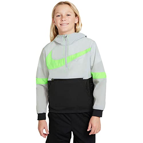 Nike Crossover Basketball Boys Jackets Size L, Color: Grey/Green/Black #TOP19