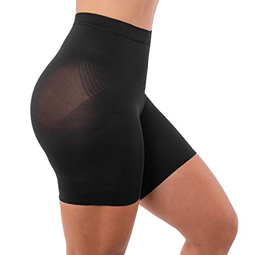 Lupo Diminui Modela, Meias Segunda Pele Feminino, Preta (Black), M