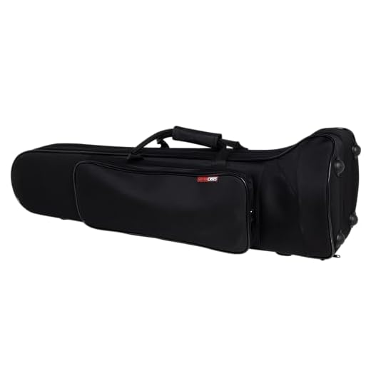 Gator Cases Largo Series Lightweight Beginner Case for Tenor Trombone; (GBB-TROMBONE)