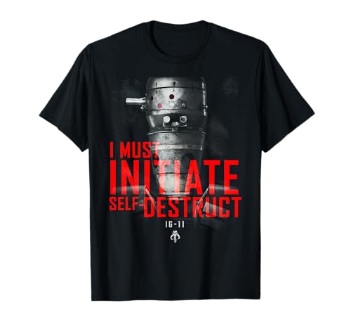 T-shirt IG-11 Mandalorian Star Wars en coton pour fan de science-fiction