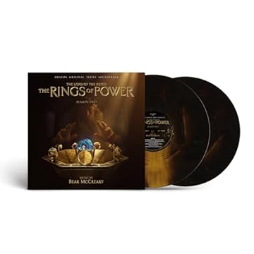 The Lord of the Rings: The Rings of Power (Season 2: Amazon Original Series Soundtrack) (Amazon Exclusive Black & Gold Galaxy Vinyl)