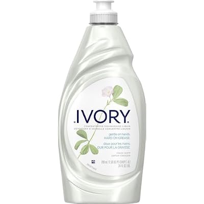 Ivory Ultra Concentrated Dishwashing Liquid Dish Soap, Classic Scent, 24 fl oz