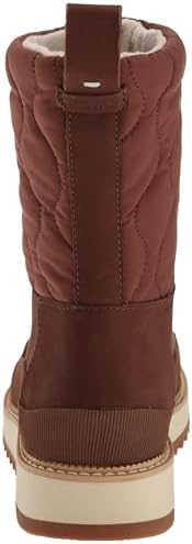 TOMS Women's Makenna Snow Boot, Chestnut Leather and Ridged, 6.5 | Image 2
