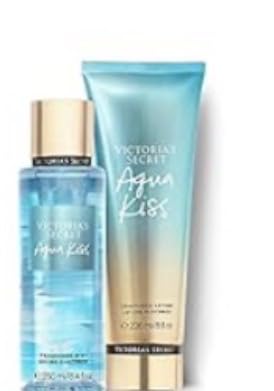 Victoria's Secret Aqua Kiss Mist & Lotion Set 8.4oz
