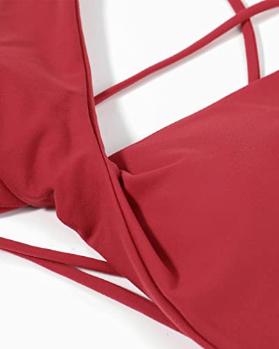 Aurola Venus Sports Bras Women Workout Athletic Removable Padded Backless Strappy Criss Cross Light Low Support Gym Fitness Yoga Crop Top #TOP2