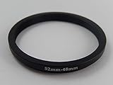 Montageart: Schraubgewinde | Objektiv-Durchmesser: 52 mm | Filter-Durchmesser: 48 mm | Material: Metall | Farbe: schwarz
