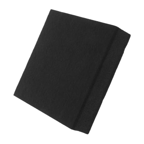Abaodam Coussin D'insonorisation Noir 30x30x4,5 Cm Pour Caisson De Basses, Batterie Et Tapis De Course – Réducteur De Bruit Et Vibrations Multifonction Pour Équipements Audio Et Machines Domestiques