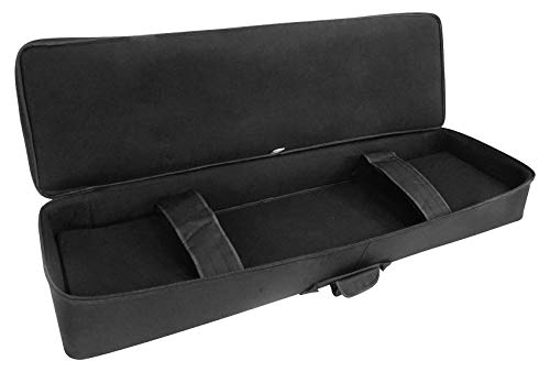 Rockville Best 88 Key Slim Padded Rigid Keyboard Gig Bag Case+Foam Insert #TOP4