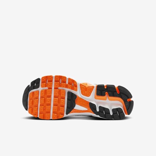Nike Vomero 5 Big Kids' Shoes (HF6998-800, Total Orange/White/Metallic Platinum/Black) Size 6