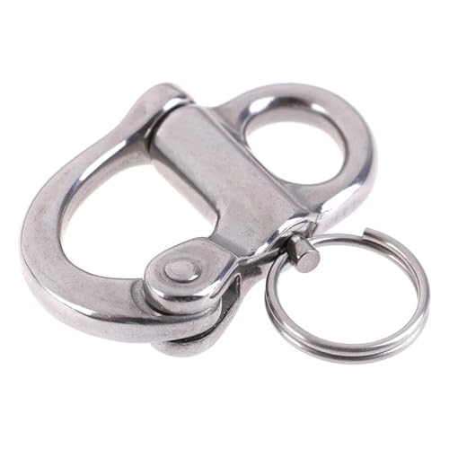 Boucle de chaîne pour voilier de 96 mm en acier inox marin