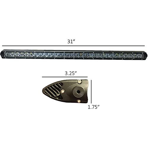 TIGERLIGHTS TL30SRC 30" Single Row LED Light 13600 Bar Lumens, 150 Wattage, 12.5 Amps, 12V, 3 1/2 Width, 1 1/2 Depth, Flood/Spot Combo Off-Road Light by TIGERLIGHTS - Image 3