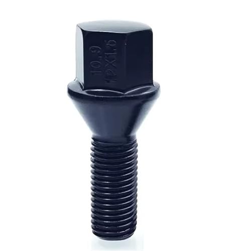 Pernos de rueda M14x1.25 compatibles con Serie 3 5 7 de 17 mm con rosca larga para llantas