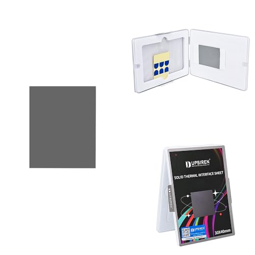 UPSIREN PCM-1 ���ω� GPU �T�[�}���p�b�h�A�����d���V���R���O���[�X 8.5W/mK CPU �T�[�}���y�[�X�g PS5 Steam Deck CPU GPU SSD M.2 �m�[�g�p�\�R���p (30 * 40 * 0.25MM)