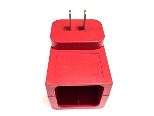 PurrsianKitty Wall Charger Compatible with Swivel Sweeper G1 G2 G3 G6 G8 Max Sweeper - 7.2 V - Red