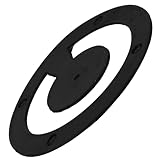 Alipis Joints de Rechange Pompe à Main pour Eau, Clapet Anti-Retour Rond 11,5X5 CM en Caoutchouc Coussinet en Cuir, Compatible Pompes à Puits Manuelles, Étanchéité Fiable pour Usage